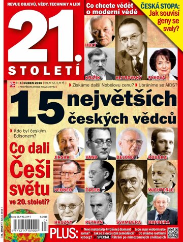 Obálka e-magazínu 21. století 4/16