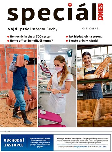 Obálka e-magazínu Magazín DNES SPECIÁL Střední Čechy - 10.2.2023