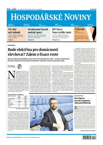 Obálka e-magazínu Hospodářské noviny 077 - 19.4.2024