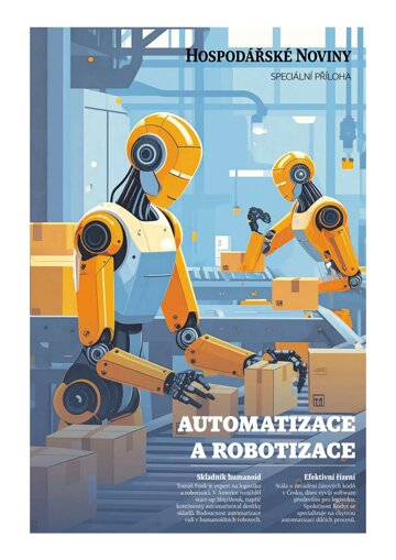 Obálka e-magazínu Hospodářské noviny - příloha 182 - 18.9.2025 Automatizace a robotizace