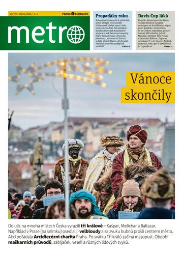 Obálka e-magazínu deník METRO 6.1.2026