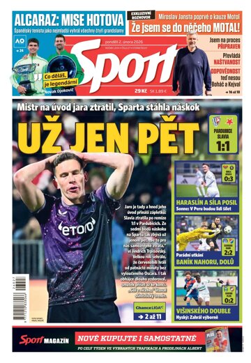 Obálka e-magazínu Sport 2.2.2026