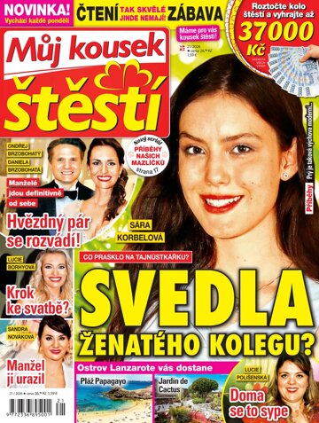 Obálka e-magazínu Můj kousek štěstí 21/2026
