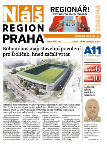 Obálka e-magazínu Náš Region - Praha 44/2026
