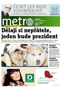 Obálka e-magazínu deník METRO 24.1.2013