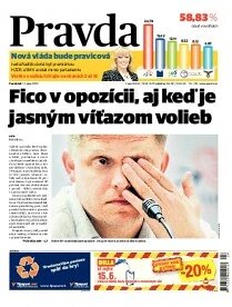 Obálka e-magazínu Pravda 14.6.2010