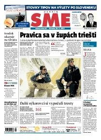 Obálka e-magazínu SME 29.5.2013