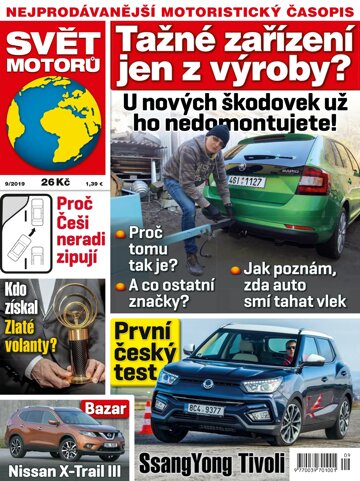 Obálka e-magazínu Svět motorů 9/2019