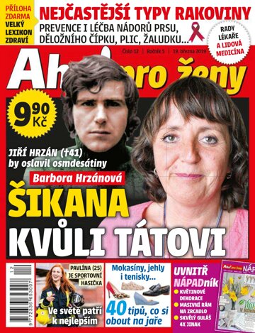 Obálka e-magazínu AHA! pro ženy 12/2019