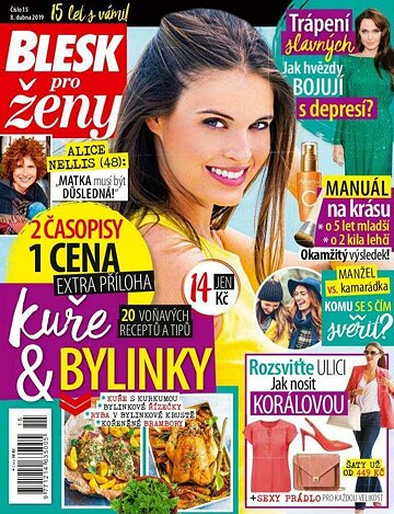 Obálka e-magazínu Blesk pro ženy 15/2019