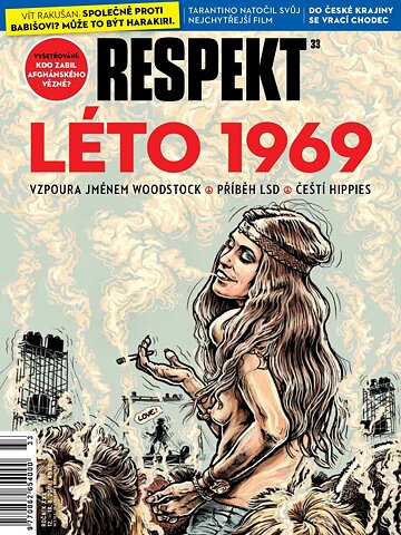 Obálka e-magazínu Respekt 33/2019