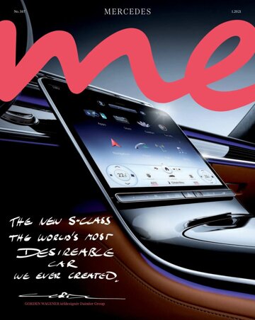 Obálka e-magazínu Mercedes me 1/2021