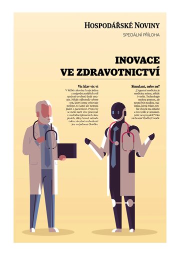 Obálka e-magazínu Hospodářské noviny - příloha 081 - 27.4.2022 Inovace ve zdravotnictví