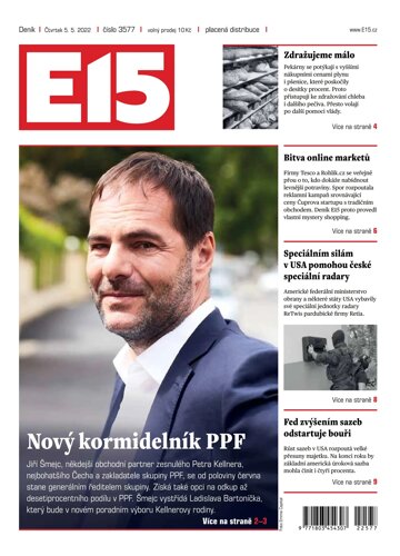 Obálka e-magazínu E15 5.5.2022