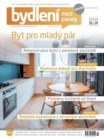 Obálka e-magazínu Bydlení mezi Panely jaro/léto 2022