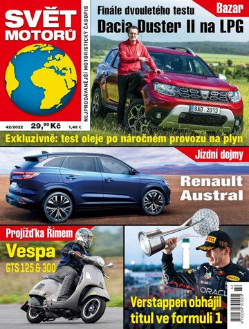 Obálka e-magazínu Svět motorů 42/2022