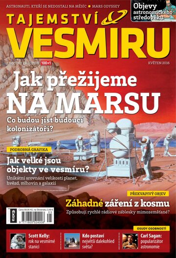 Obálka e-magazínu Tajemství Vesmíru 5/2016