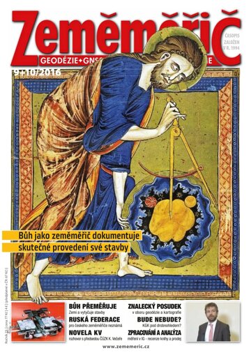 Obálka e-magazínu Zeměměřič 2016-09+10