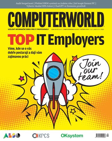Obálka e-magazínu Computerworld 4/2023