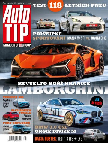 Obálka e-magazínu Auto TIP 8/2023