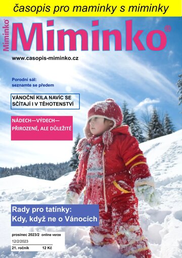 Obálka e-magazínu Miminko 12.2.2023