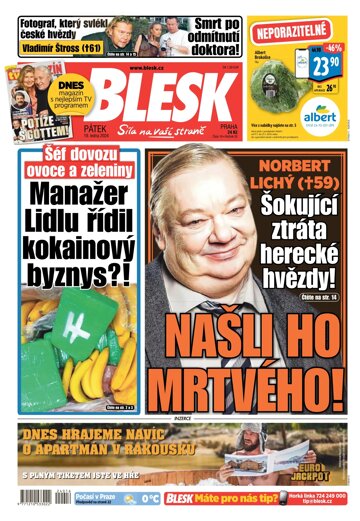 Obálka e-magazínu Blesk 19.1.2024