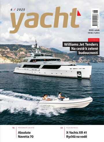 Obálka e-magazínu Yacht 6/2025