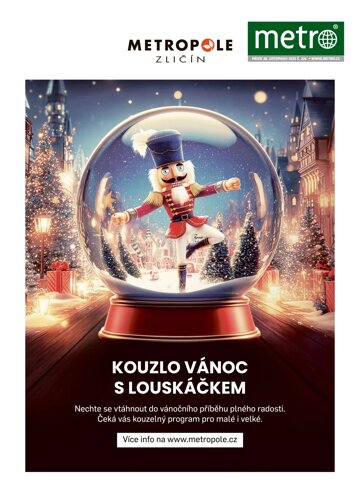 Obálka e-magazínu deník METRO 28.11.2025
