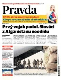 Obálka e-magazínu Pravda 10. 7. 2013