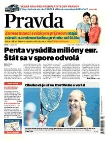 Obálka e-magazínu Pravda 21. 1. 2014