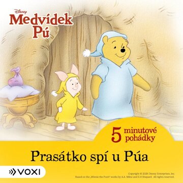 Obálka audioknihy Medvídek Pú - Prasátko spí u Púa