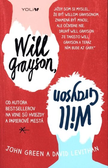 Obálka knihy Will Grayson, Will Grayson