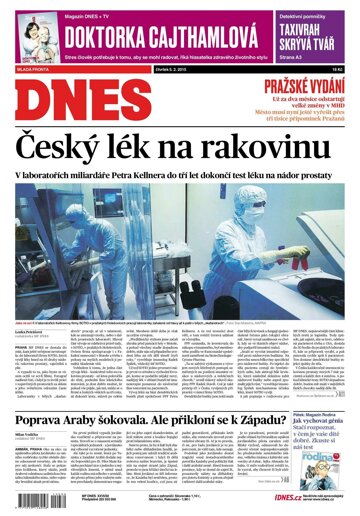 Obálka e-magazínu MF Dnes 5.2.2015