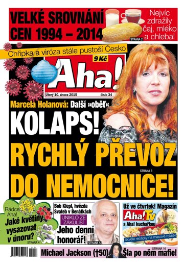 Obálka e-magazínu AHA! 10.2.2015