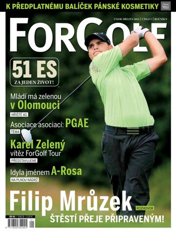 Obálka e-magazínu ForGolf 2-3/2015