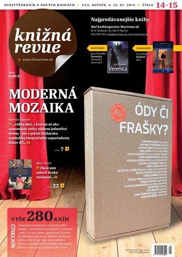 Obálka e-magazínu Knižná revue 14-15/2015