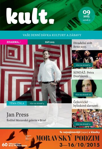 Obálka e-magazínu Kult 9/2015