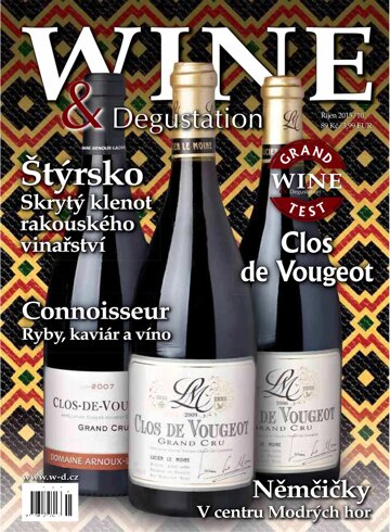 Obálka e-magazínu Wine and Degustation 10/15