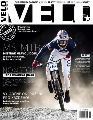 Obálka e-magazínu Velo 10/2017