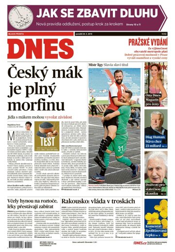 Obálka e-magazínu MF Dnes 20.5.2019