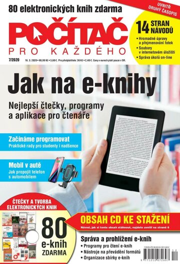 Obálka e-magazínu Počítač pro každého 7/2020