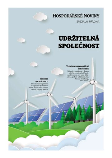 Obálka e-magazínu Hospodářské noviny - příloha 230 - 29.11.2022 Udržitelná společnost