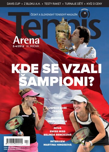 Obálka e-magazínu Tennis Arena 3-4/2016