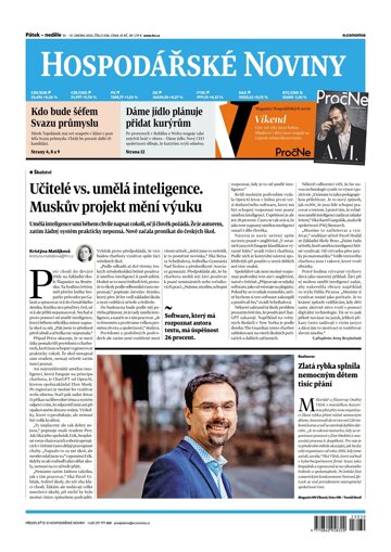 Obálka e-magazínu Hospodářské noviny 030 - 10.2.2023