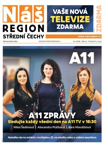 Obálka e-magazínu Náš Region - Střední Čechy 20/2023