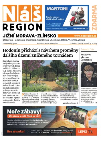 Obálka e-magazínu Náš Region - Jižní Morava/Zlínsko 24/2023