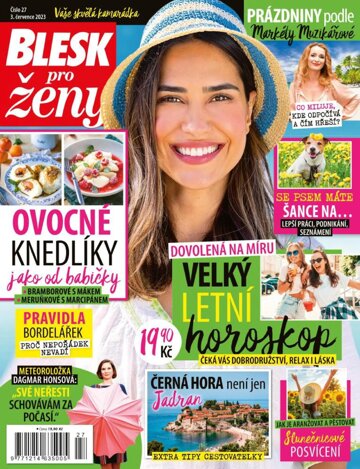 Obálka e-magazínu Blesk pro ženy 27/2023