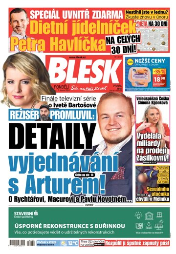 Obálka e-magazínu Blesk 5.2.2024