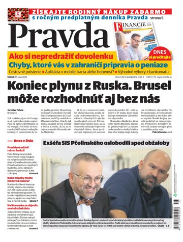 Obálka e-magazínu Pravda 17. 6. 2025