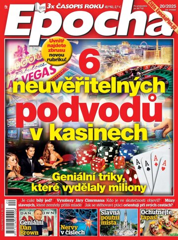 Obálka e-magazínu Epocha 20/2025